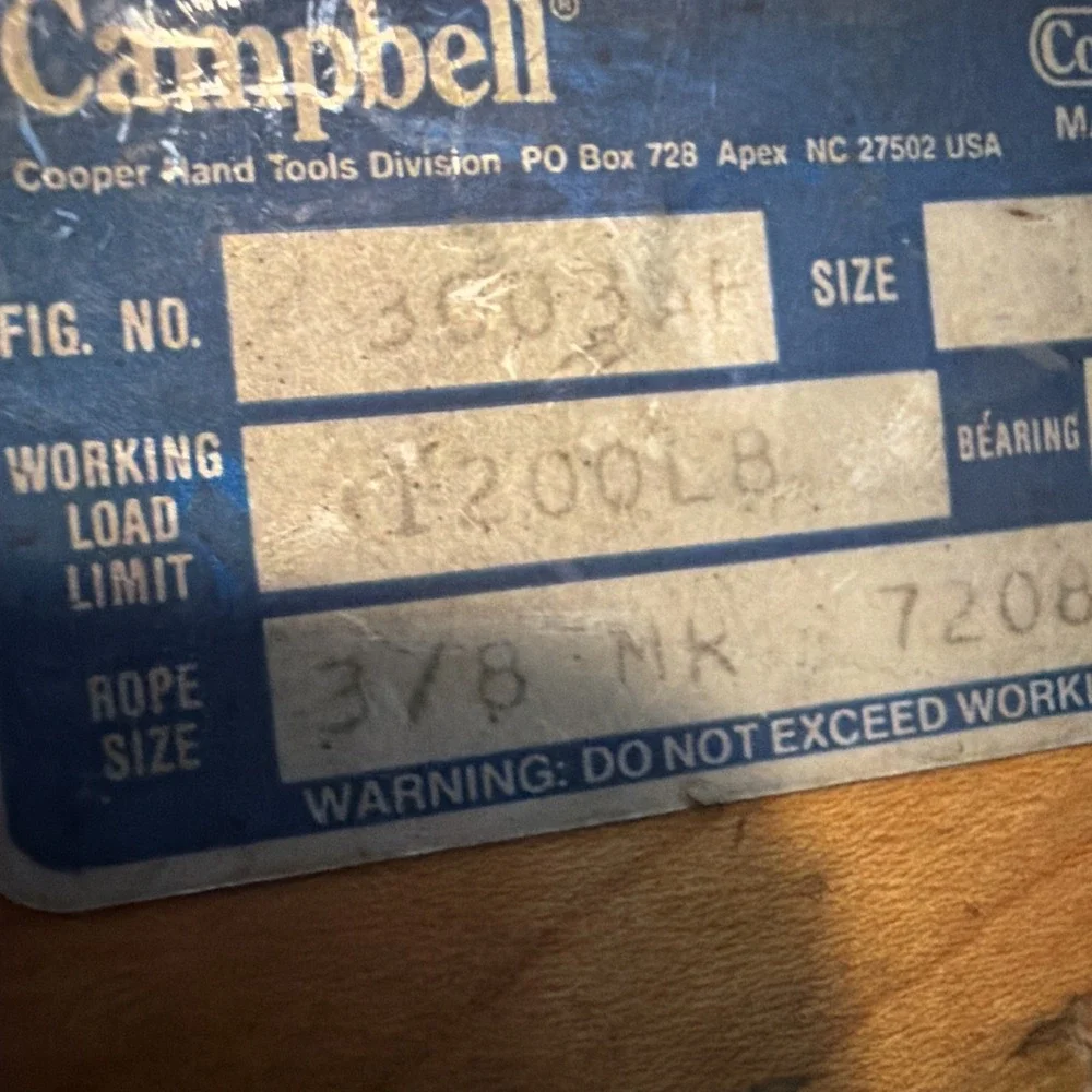 Campbell 7208436 3003AF 4